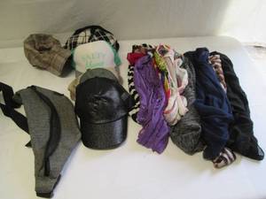 Assortment of womens baseball hats...