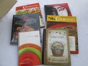 Box of assorted Cookbooks...