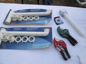 Assortment of replacement PVC water...