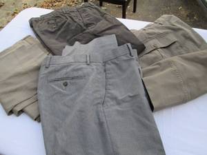 (4) Pair of mens dress pants slac...
