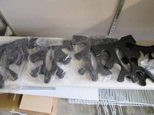 Lot of assorted hand weight holders...