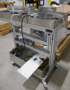 lot 1 image: Custom built wash stand