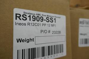 lot 41 image: Pallet of 11 boxes of raw material resins