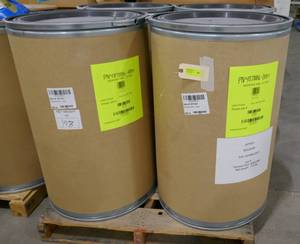 lot 43 image: 4 barrels of ABS resin