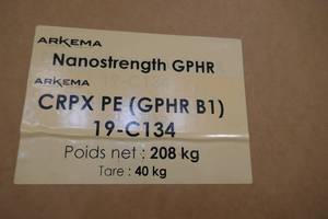 lot 44 image: Pallet of Arkema Nanostrength GPHR B1 21-C081 copolymer