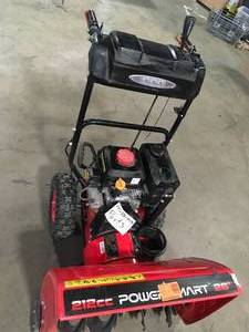 PowerSmart 212cc Snow Blower, In red - Customer return - Review all pictures
