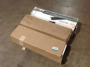 Lot of assorted plastic sheeting customer returns see pictures