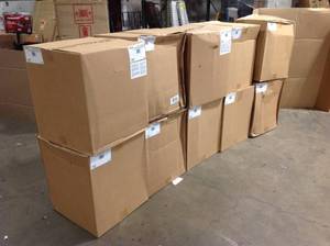 Lot of 10 Ridgid 5 Gallon 5.0 Peak HP Portable Wall-Mountable WetDry Shop Vacuum customer Returns see pictures