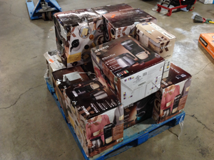 Pallet of assorted Keugir Coffe Makers various models and conditions open box customer returns see pictures