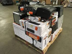 Pallet of assorted Heaters various models brands and conditions customer returns