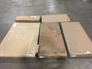 Lot of assorted shelving various models customer returns see pictures