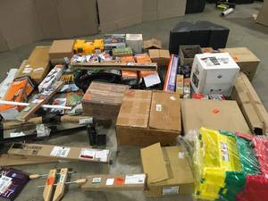 Pallet with assorted Tools and misc items various models conditions customer returns see pictures