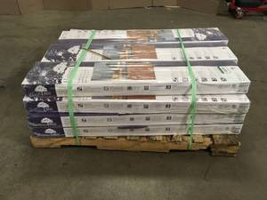 Pallet withb15 boxes Heritage Mill Oak Harvest 38 in. Thick x 4-14 in. Wide x Random Length Engineered Click Hardwood Flooring (20 sq. ft.  case) see pictures