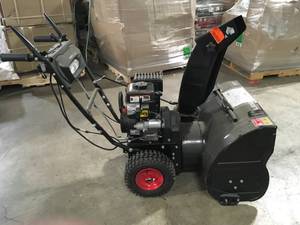 Legend Force 26 in. Two-Stage Gas Snow Blower with Electric Start customer return see pictures