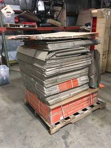 Pallet with assorted HD Movingstorage boxes review pictures