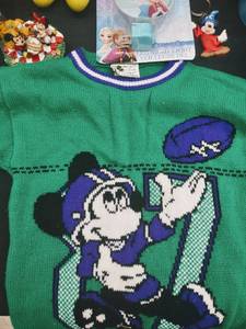 lot 18 image: Disney Collector Lot of Mugs Glasses and a Sweater