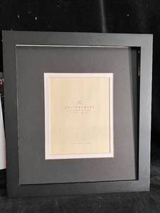 lot 45 image: Lot of 2 Black Picture Frames