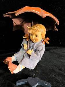 lot 51 image: Vintage Goebel Umbrella Girl Doll