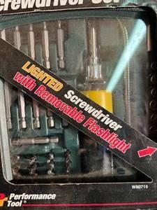 lot 54 image: New Performance Tool 41-Piece Lighted Screwdriver Set