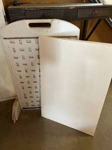 lot 76 image: Sign Holder and Removable Posterboard