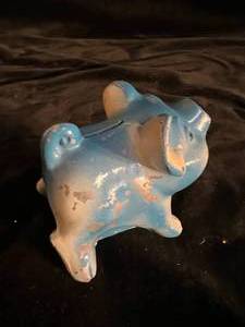 lot 91 image: Vintage Metal Piggy Bank