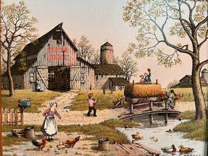 lot 108 image: Oil on Canvas - Signed by C. Carson with Certificate of Authenticity