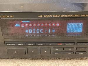 lot 260 image: Sony CD Player Model CDP-C910