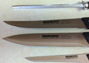lot 134 image: Koch Messer Knife Set
