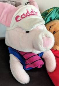 lot 155 image: Disneys Winne the Pooh Golf Club Covers