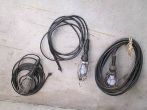 Lot of 3 work lights...