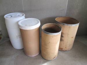 Lot of barrels...