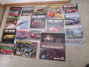 Lot of collector calendars...
