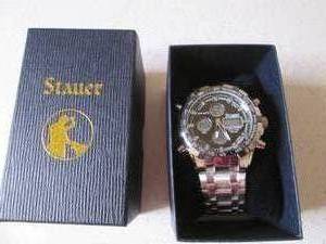 Stauer wrist watch in box...