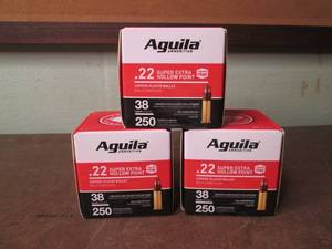 Aguila .22 30 grain high velocity l...
