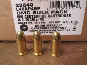 Bulk pack of 500 Remington center f...