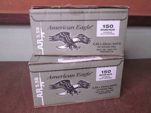 300 total rounds America Eagle 5.56...