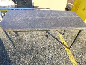 lot 191 image: Granite Top Table