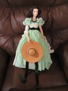 Gone with the wind Scarlett porcela...