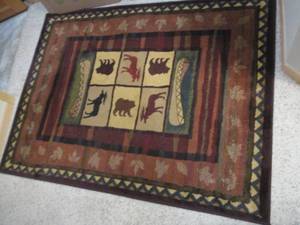 3 matching 4x6 foot cozy up North r...