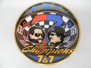 COMMEMORATIVE MOTOR SPORTS PLATE SERIES - TIME CHAMPIONS - COLLECTORS PLATE