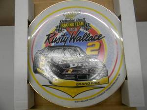 COMMEMORATIVE MOTOR SPORTS PLATE SERIES - MILLER GENUINE DRAFT RACING TEAM - COLLECTORS PLATE