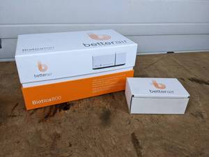 lot 157 image: betterair Biotica800 Air Cleaner with (2) Cartridges