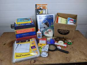 lot 159 image: Post-its, Desk Accessories, Office Supplies, and More