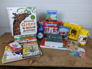 lot 173 image: Large Lot of Childrens Games, Books and More