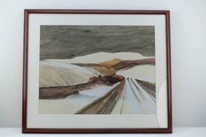 lot 51 image: James Conaway Mixed Media Contemporary Landscape