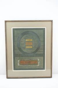 lot 55 image: J.B. Thompson Limited Edition Earth Pattern Print 1971