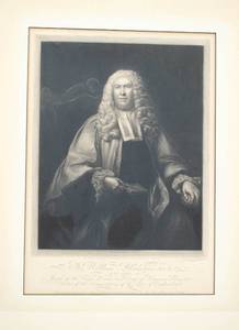 lot 71 image: George P. James Lithograph of Sir William Blackstone