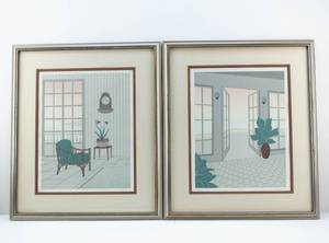 lot 100 image: Michael James Five to Four & Verondo Color Serigraphs w COA