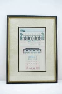 lot 95 image: Group of 3 French Architectural Prints - Labrouste, Durand