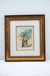 lot 94 image: Salvador Dali Divine Comedy Woodcut COA